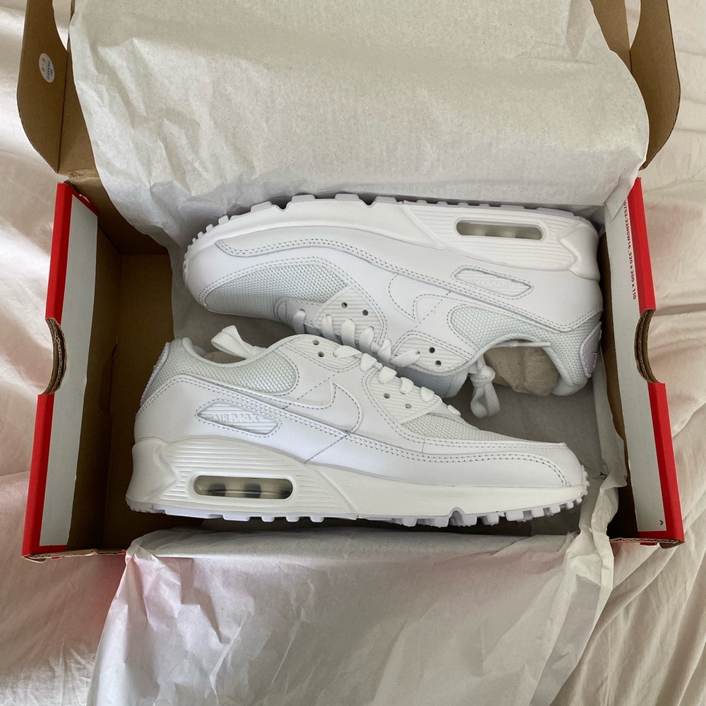 Nike White Air Max 90 Sneakers